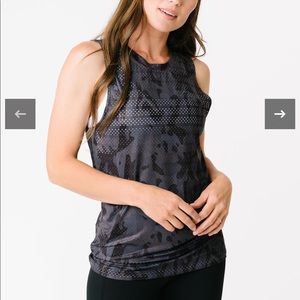 Zyia Black Camo Chill Tank, Size M | Excellent condition!